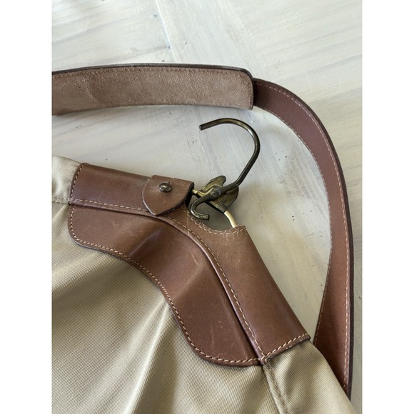 Vtg Ghurka Marley Hodgson #83 The Packet Canvas & Leather Garment Bag 1988 K 198 - Picture 9 of 16